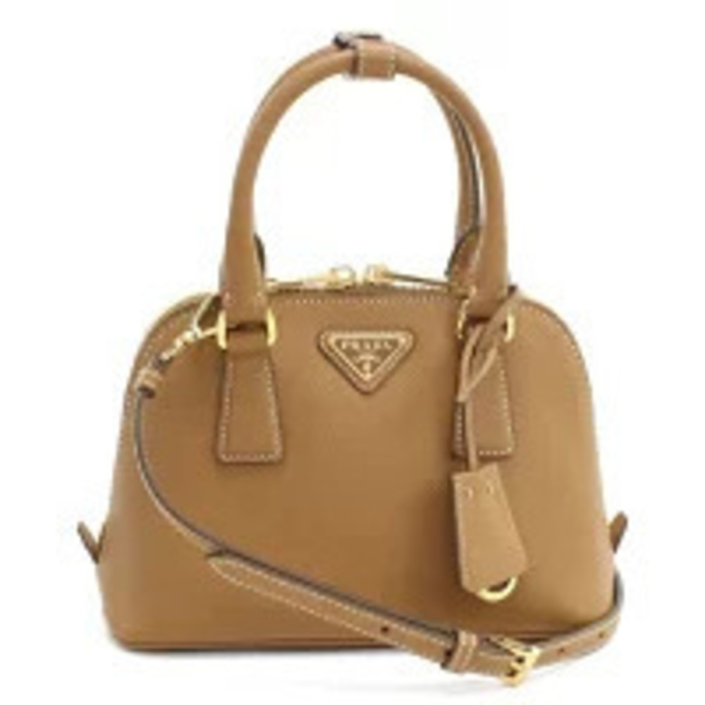 Prada Handbag SAFFIANO LUX Leather Brown